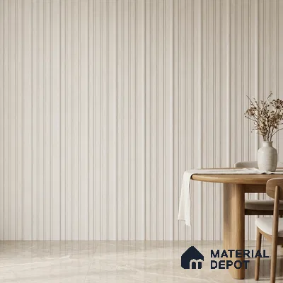 Dove Grey Plain Colour Look PN 00644 8 ft x 4.8 inch Charcoal Panel - 11 mm | Suitable for Feature Wall, TV Unit & Living Room | Width is Subjected to 5% Variation