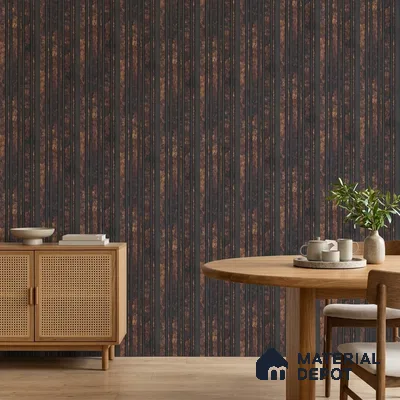 Wooden Look PN 00655 8 ft x 4.8 inch Charcoal Panel - 11 mm | Suitable for Feature Wall, TV Unit & Living Room | Width is Subjected to 5% Variation