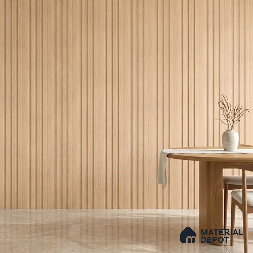 Wooden Look PN 03173 9.5 ft x 4.9 inch Charcoal Panel - 11 mm | Suitable for Feature Wall, TV Unit & Living Room | Width is Subjected to 5% Variation