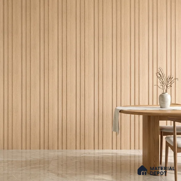 Wooden Look PN 03173 9.5 ft x 4.9 inch Charcoal Panel - 11 mm | Suitable for Feature Wall, TV Unit & Living Room | Width is Subjected to 5% Variation