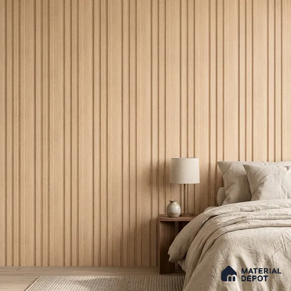 Wooden Look PN 03173 9.5 ft x 4.9 inch Charcoal Panel - 11 mm | Suitable for Feature Wall, TV Unit & Living Room | Width is Subjected to 5% Variation