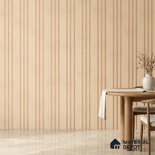 Wooden Look PN 03397 9.5 ft x 4.8 inch Charcoal Panel - 11 mm | Suitable for Feature Wall, TV Unit & Living Room | Width is Subjected to 5% Variation