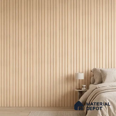 Wooden Look PN 03397 9.5 ft x 4.8 inch Charcoal Panel - 11 mm | Suitable for Feature Wall, TV Unit & Living Room | Width is Subjected to 5% Variation