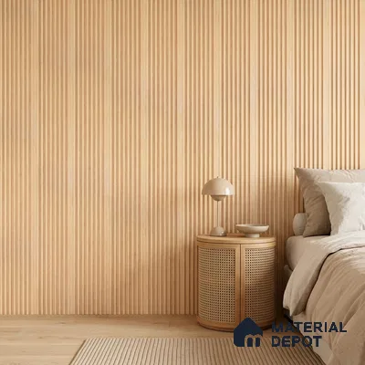 Wooden Look PN 03398 9.5 ft x 4.8 inch Charcoal Panel - 11 mm | Suitable for Feature Wall, TV Unit & Living Room | Width is Subjected to 5% Variation