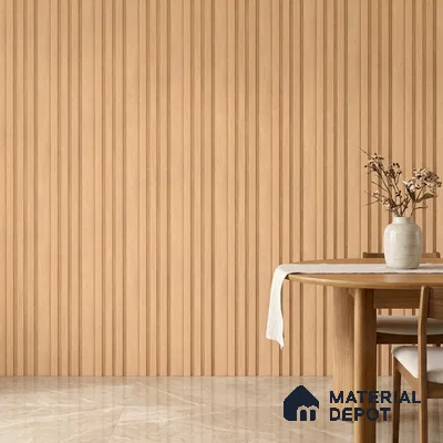 Wooden Look PN 03520 9.5 ft x 4.9 inch Charcoal Panel - 11 mm | Suitable for Feature Wall, Living Room & Bedroom | Width is Subjected to 5% Variation
