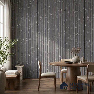 Dark Grey Marble Look PN 05543 8 ft x 6 inch Charcoal Panel - 7 mm | Suitable for Feature Wall, TV Unit & Living Room | Width is Subjected to 5% Variation