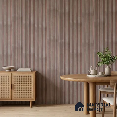 Pebble Grey Fabric Look PN 05552 8 ft x 6 inch Charcoal Panel - 7 mm | Suitable for Feature Wall, TV Unit & Living Room | Width is Subjected to 5% Variation