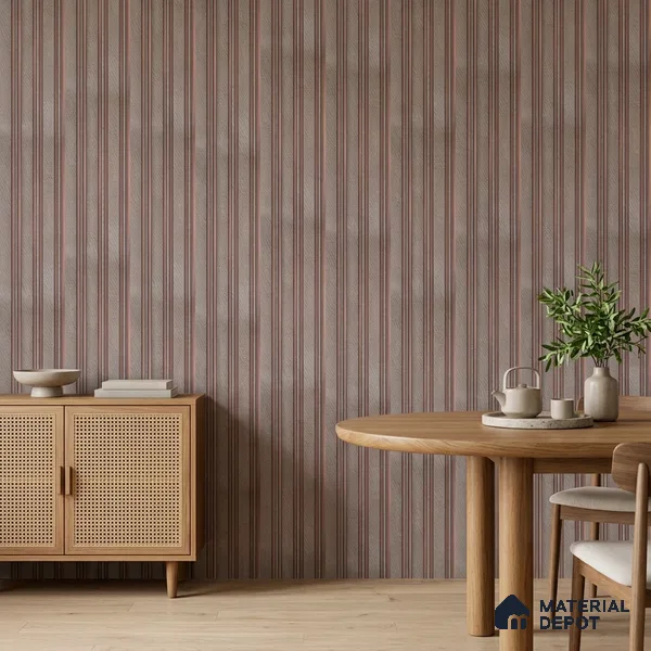 Pebble Grey Fabric Look PN 05552 8 ft x 6 inch Charcoal Panel - 7 mm | Suitable for Feature Wall, TV Unit & Living Room | Width is Subjected to 5% Variation