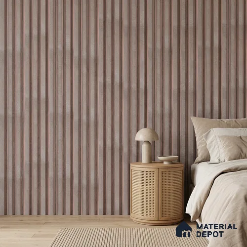 Pebble Grey Fabric Look PN 05552 8 ft x 6 inch Charcoal Panel - 7 mm | Suitable for Feature Wall, TV Unit & Living Room | Width is Subjected to 5% Variation