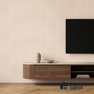 Wooden Look PN 05553 8 ft x 6 inch Charcoal Panel - 7 mm | Suitable for Feature Wall, TV Unit & Living Room | Width is Subjected to 5% Variation
