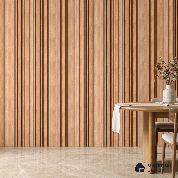 Wooden Look PN 05557 9.5 ft x 12 inch Charcoal Panel - 6 mm | Suitable for Feature Wall, TV Unit & Living Room | Width is Subjected to 5% Variation