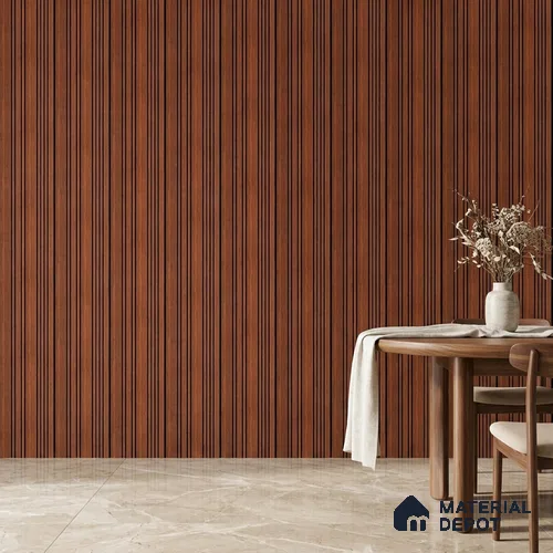 Wooden Look PN 05559 9.5 ft x 12 inch Charcoal Panel - 6 mm | Suitable for Feature Wall, TV Unit & Living Room | Width is Subjected to 5% Variation
