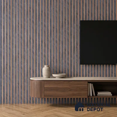 Dark Grey Stone Look PN 05635 8 ft x 6 inch Charcoal Panel - 7 mm | Suitable for Feature Wall, TV Unit & Living Room | Width is Subjected to 5% Variation