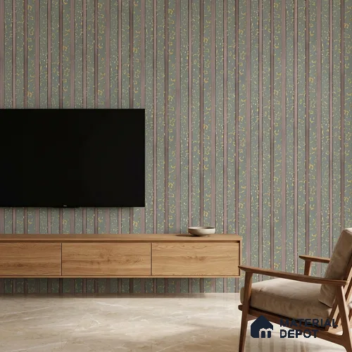 Steel Grey Luxury Look PN 06076 9.5 ft x 4.6 inch Charcoal Panel - 8 mm | Suitable for Feature Wall, TV Unit & Living Room | Width is Subjected to 5% Variation