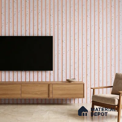 Dove Grey Luxury Look PN 06078 9.5 ft x 4.6 inch Charcoal Panel - 8 mm | Suitable for Feature Wall, TV Unit & Living Room | Width is Subjected to 5% Variation