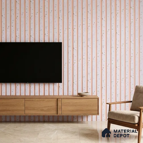 Dove Grey Luxury Look PN 06078 9.5 ft x 4.6 inch Charcoal Panel - 8 mm | Suitable for Feature Wall, TV Unit & Living Room | Width is Subjected to 5% Variation