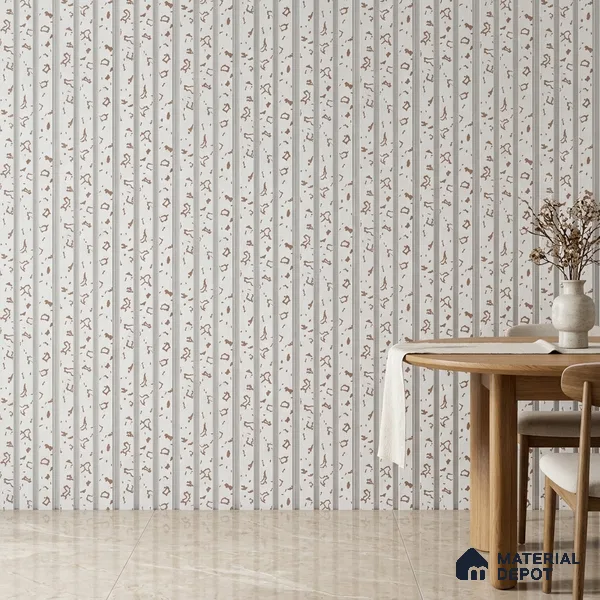 Dove Grey Luxury Look PN 06079 9.5 ft x 4.6 inch Charcoal Panel - 8 mm | Suitable for Feature Wall, TV Unit & Living Room | Width is Subjected to 5% Variation
