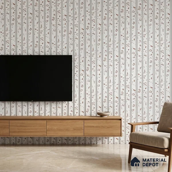 Dove Grey Luxury Look PN 06079 9.5 ft x 4.6 inch Charcoal Panel - 8 mm | Suitable for Feature Wall, TV Unit & Living Room | Width is Subjected to 5% Variation