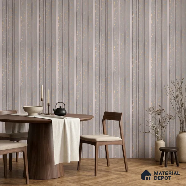 Cloud Grey Luxury Look PN 06081 9.5 ft x 4.6 inch Charcoal Panel - 8 mm | Suitable for Feature Wall, TV Unit & Living Room | Width is Subjected to 5% Variation