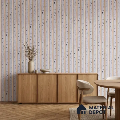 Light Grey Luxury Look PN 06082 9.5 ft x 4.6 inch Charcoal Panel - 8 mm | Suitable for Feature Wall, TV Unit & Living Room | Width is Subjected to 5% Variation