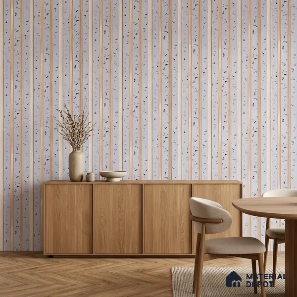 Light Grey Luxury Look PN 06082 9.5 ft x 4.6 inch Charcoal Panel - 8 mm | Suitable for Feature Wall, TV Unit & Living Room | Width is Subjected to 5% Variation
