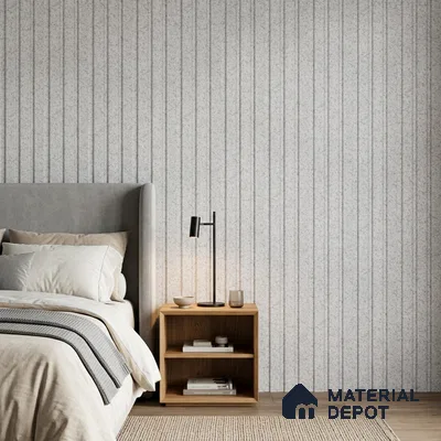 Light Grey Cement Look PN 06088 9.5 ft x 4.6 inch Charcoal Panel - 8 mm | Suitable for Feature Wall, TV Unit & Living Room | Width is Subjected to 5% Variation