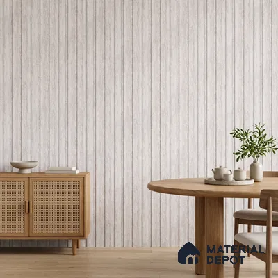 Dove Grey Stone Look PN 06089 9.5 ft x 4.6 inch Charcoal Panel - 8 mm | Suitable for Feature Wall, TV Unit & Living Room | Width is Subjected to 5% Variation