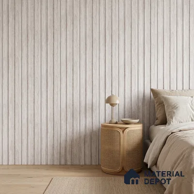 Dove Grey Stone Look PN 06089 9.5 ft x 4.6 inch Charcoal Panel - 8 mm | Suitable for Feature Wall, TV Unit & Living Room | Width is Subjected to 5% Variation