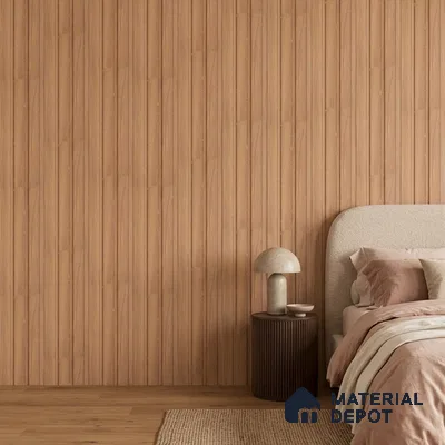 Wooden Look PN 06152 9.5 ft x 4.6 inch Charcoal Panel - 8 mm | Suitable for Feature Wall, TV Unit & Living Room | Width is Subjected to 5% Variation
