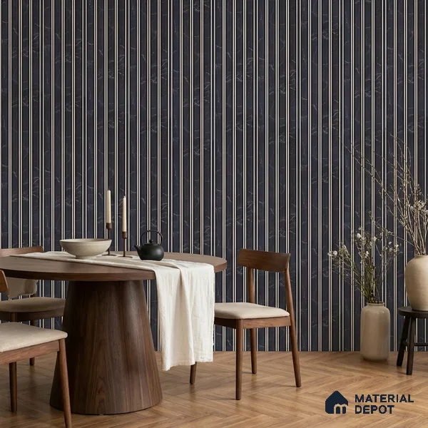 Graphite Black Marble Look PN 06801 8 ft x 4.9 inch Charcoal Panel - 12 mm | Suitable for Living Room, Bedroom & TV Cabinet | Width is Subjected to 5% Variation