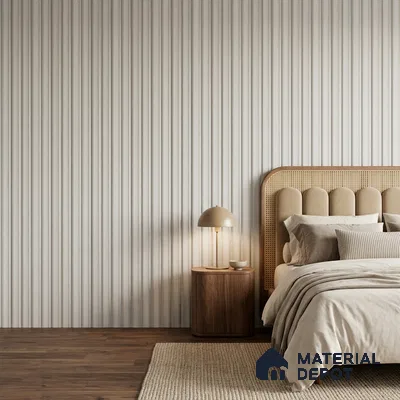 Dove Grey Plain Colour Look PN 06805 8 ft x 4.9 inch Charcoal Panel - 12 mm | Suitable for Living Room, Bedroom & TV Cabinet | Width is Subjected to 5% Variation