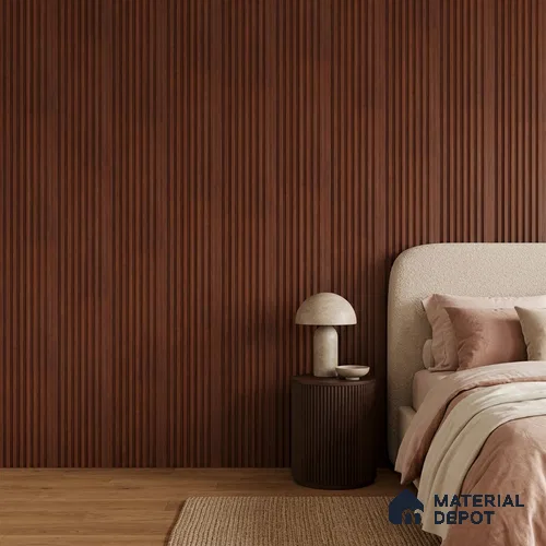 Wooden Look PN 06814 9.2 ft x 4.8 inch Charcoal Panel - 12 mm | Suitable for Living Room, Bedroom & TV Cabinet | Width is Subjected to 5% Variation