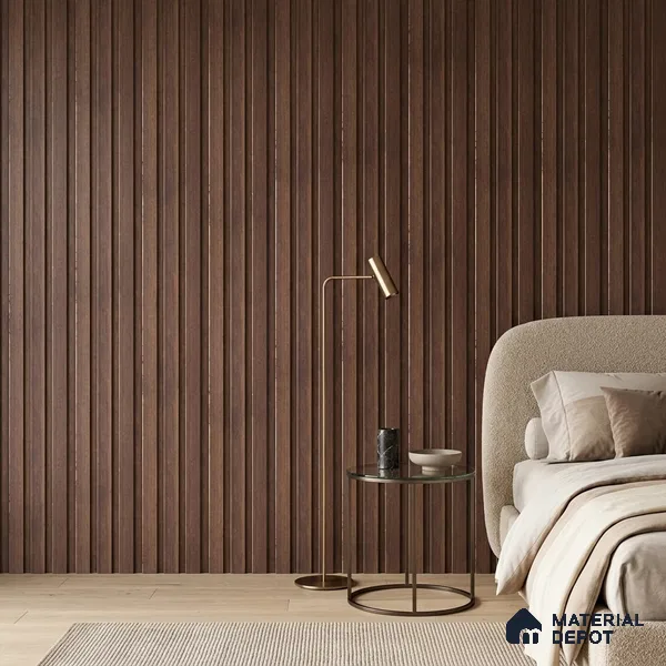Wooden Look PN 06830 9.2 ft x 4.9 inch Charcoal Panel - 12 mm | Suitable for Living Room, Bedroom & TV Cabinet | Width is Subjected to 5% Variation