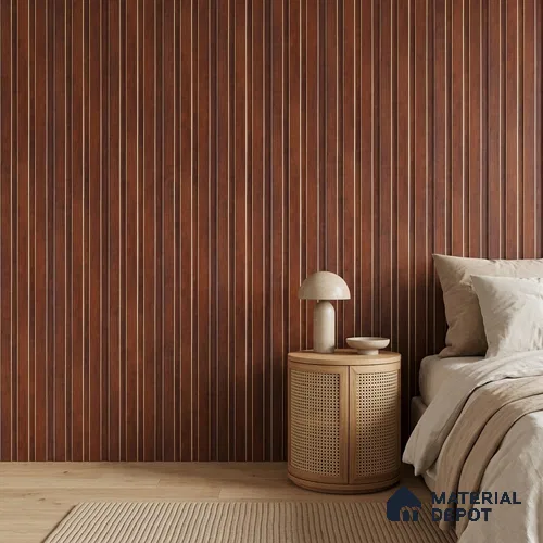 Wooden Look PN 06831 9.2 ft x 4.9 inch Charcoal Panel - 12 mm | Suitable for Living Room, Bedroom & TV Cabinet | Width is Subjected to 5% Variation
