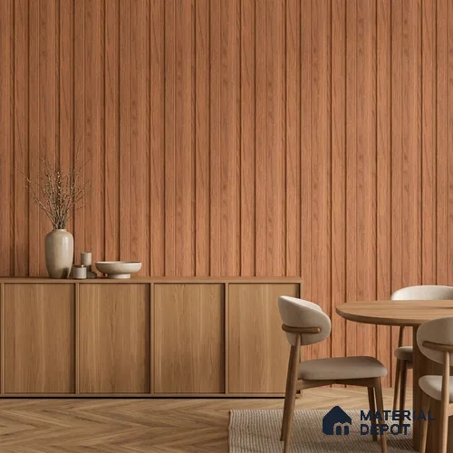 Wooden Look PN 06834 9.2 ft x 4.9 inch Charcoal Panel - 12 mm | Suitable for Living Room, Bedroom & TV Cabinet | Width is Subjected to 5% Variation
