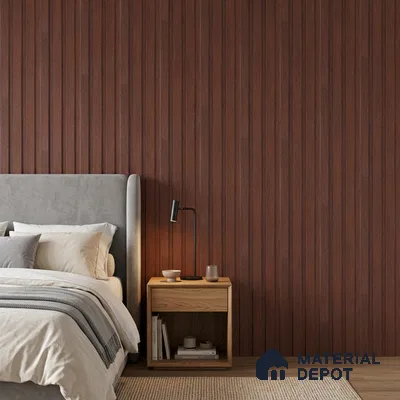 Wooden Look PN 06835 9.2 ft x 4.9 inch Charcoal Panel - 12 mm | Suitable for Living Room, Bedroom & TV Cabinet | Width is Subjected to 5% Variation