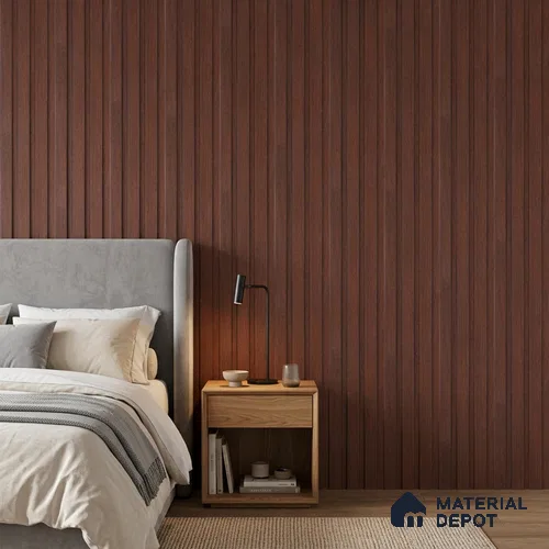 Wooden Look PN 06835 9.2 ft x 4.9 inch Charcoal Panel - 12 mm | Suitable for Living Room, Bedroom & TV Cabinet | Width is Subjected to 5% Variation