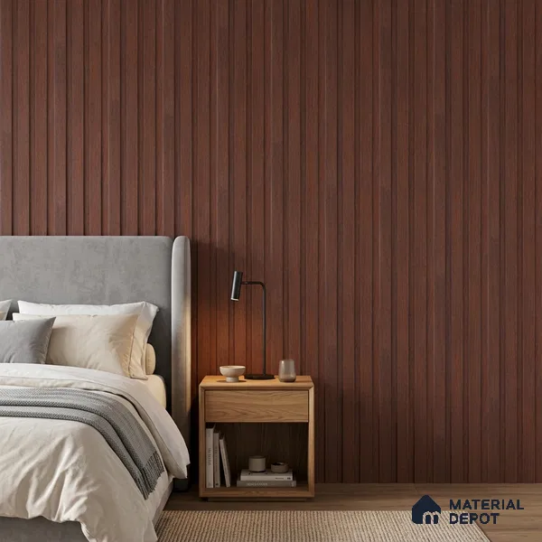 Wooden Look PN 06835 9.2 ft x 4.9 inch Charcoal Panel - 12 mm | Suitable for Living Room, Bedroom & TV Cabinet | Width is Subjected to 5% Variation