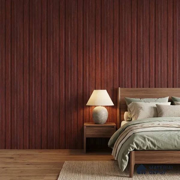 Wooden Look PN 06836 9.2 ft x 4.9 inch Charcoal Panel - 12 mm | Suitable for Living Room, Bedroom & TV Cabinet | Width is Subjected to 5% Variation