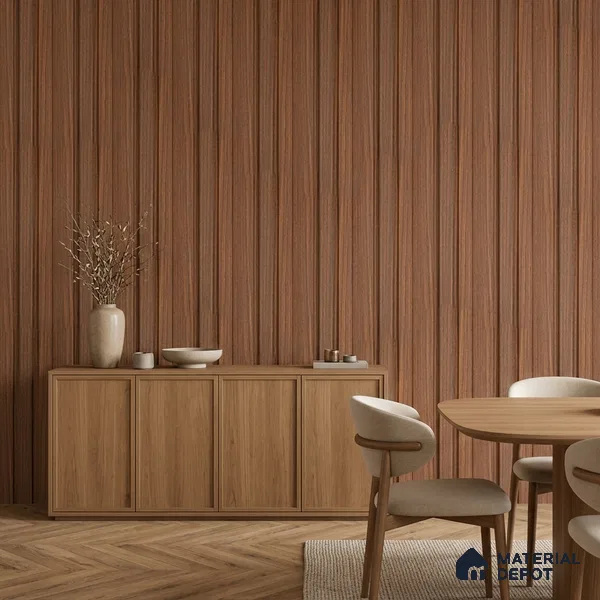 Wooden Look PN 06838 9.2 ft x 4.9 inch Charcoal Panel - 12 mm | Suitable for Living Room, Bedroom & TV Cabinet | Width is Subjected to 5% Variation