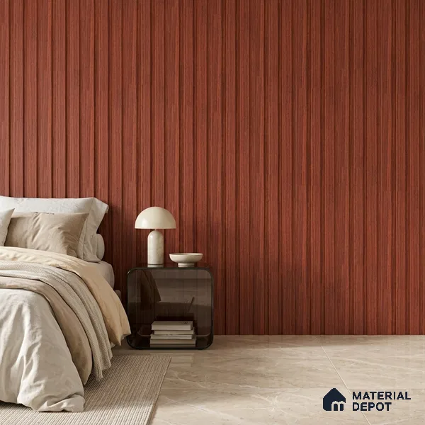 Wooden Look PN 06843 9.2 ft x 4.9 inch Charcoal Panel - 12 mm | Suitable for Living Room, Bedroom & TV Cabinet | Width is Subjected to 5% Variation