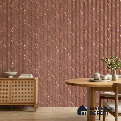 Mocha Brown Marble Look PN 06850 9.2 ft x 4.9 inch Charcoal Panel - 12 mm | Suitable for Living Room, Bedroom & TV Cabinet | Width is Subjected to 5% Variation