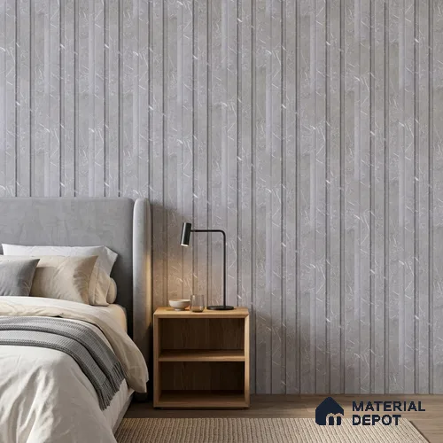 Cloud Grey Marble Look PN 06851 9.2 ft x 4.9 inch Charcoal Panel - 12 mm | Suitable for Living Room, Bedroom & TV Cabinet | Width is Subjected to 5% Variation