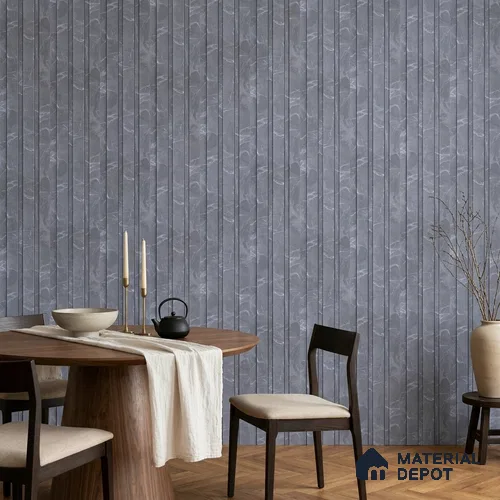 Slate Grey Marble Look PN 06852 9.2 ft x 4.9 inch Charcoal Panel - 12 mm | Suitable for Living Room, Bedroom & TV Cabinet | Width is Subjected to 5% Variation