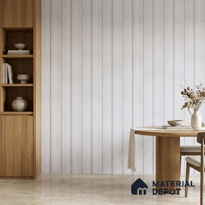 Dove Grey Marble Look PN 06858 9.2 ft x 7.8 inch Charcoal Panel - 16 mm | Suitable for Living Room, Bedroom & TV Cabinet | Width is Subjected to 5% Variation