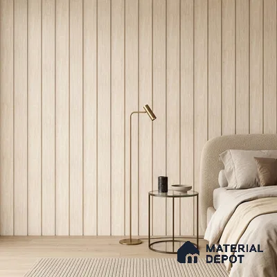 Antique Ivory Marble Look PN 06859 9.2 ft x 7.8 inch Charcoal Panel - 16 mm | Suitable for Living Room, Bedroom & TV Cabinet | Width is Subjected to 5% Variation
