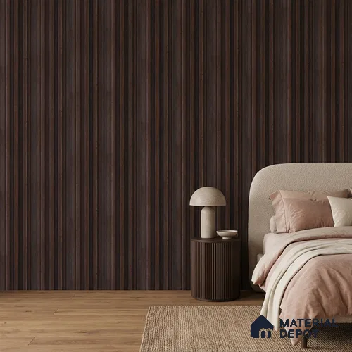 Wooden Look PN 06862 9.2 ft x 6.1 inch Charcoal Panel - 16 mm | Suitable for Living Room, Bedroom & TV Cabinet | Width is Subjected to 5% Variation