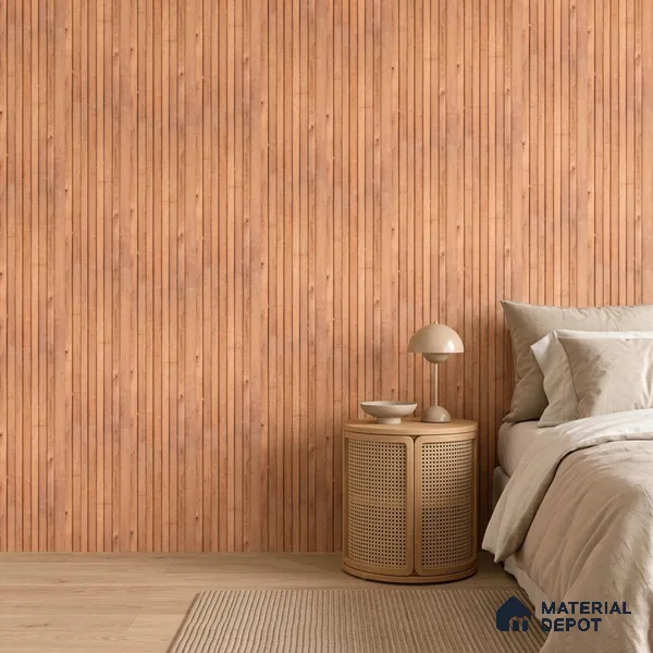 Wooden Look PN 06864 9.2 ft x 6.1 inch Charcoal Panel - 16 mm | Suitable for Living Room, Bedroom & TV Cabinet | Width is Subjected to 5% Variation