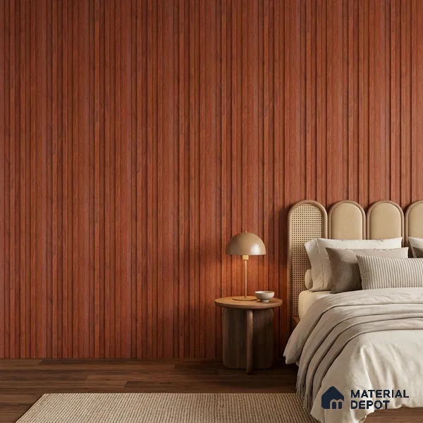 Wooden Look PN 06875 9.2 ft x 6.1 inch Charcoal Panel - 16 mm | Suitable for Living Room, Bedroom & TV Cabinet | Width is Subjected to 5% Variation
