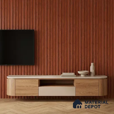 Wooden Look PN 06875 9.2 ft x 6.1 inch Charcoal Panel - 16 mm | Suitable for Living Room, Bedroom & TV Cabinet | Width is Subjected to 5% Variation